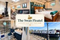 The Swan Floatel - 3BR Barge, Barton Marina, Deck, Sleeps 6 - B&B Burton-on-Trent
