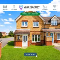 Nene House - Excellent Location - Private Parking, Fast Wifi, Smart TV and Self-Check-In by Yoko Property - Bed and Breakfast Northampton