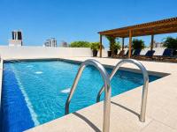 Luxury 2BR inside Old City, Private patio, AC, 2 Pools & parking - Ferienwohnung Cartagena