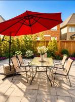 Bright Quiet 2BR 2BA Lower Level Suite Private Entrance Garden Free Parking - Ferienwohnung Vaughan