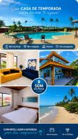 Barra do Jacuipe a 50m da Praia - Rio e Mar - Piscina, Ar e Churrasqueira - B&B Camaçari