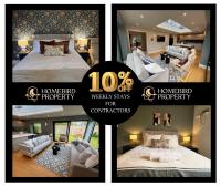 Homebird Property - Wayside Retreat - Sleeps 7 - Chambres d'hôtes Harrogate
