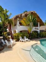 Villa Las Palmeras - 8 Pax, 5 Min de La Playa - B&B Las Galeras