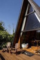 Cabana SAINT JAKOB Hidro, Lareira e Vista para a Natureza - B&B Nova Petrópolis