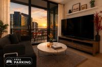 High Rise Harbour Views 2BR Pool Parking & Balcony - Bed and Breakfast Melbourne