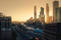 Skyline Escape I Chic City Stay + Free Parking - Chambres d'hôtes Melbourne