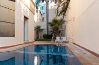 villa beachfront with pool - B&B Tangeri