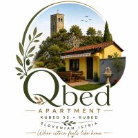 Apartma Qbed-Peaceful Retreat in Slovinan Istria - Chambres d'hôtes Gračišče