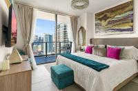 Dreamy 27Th Floor 1 BR w/ Balcony Bay & City View | Pool Gym & Spa - B&B Miami