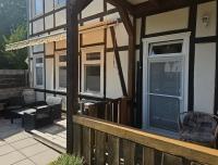 Einzelwohnung im EG mit Terrasse und AC - Ferienwohnung Hansestadt Osterburg