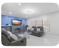 Spacious Home With Pool Table Near Stadium - Ferienwohnung Norland
