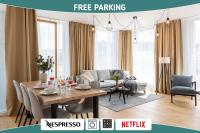 apartino - FREE parking, balcony, easy city access, metro station, nespresso, netflix - B&B Prague