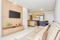 1087 Apartamento novo bem localizado com 2 Dormitórios e 2 vagas de garagem - B&B Bombinhas