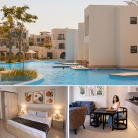 Stylish Makadi Heights 2BR Chalet Lagoon-front - B&B Hurghada