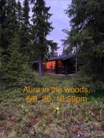 Aura by Lapland Villas, Luosto - Lapland, Lake 2 min walk, 2BR, Private Sauna, Fireplace - B&B Luosto