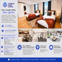 Family-Friendly 3-Bed Home Downstairs Bath & Bed Perfect Long Stays NW3 - Chambres d'hôtes Londres