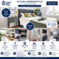 1 BR Flat with Free Parking 10 min to Colliers Wood - Ferienwohnung London