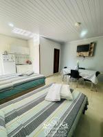 Standaard Tweepersoonskamer met 1 of 2 Bedden en Balkon