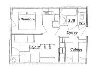 Résidence Balcons De Val Cenis Le Haut - Appartement 2 pièces coin montagne - 6 personnes MAE-7973 - Chambres d'hôtes Flassans-sur-Issole