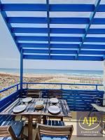 Résidence Bleu Marine - Appartement vue mer 4 personnes, résidence avec piscine, Lacanau Océan MAE-0461 - Chambres d'hôtes Lacanau