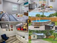 Heated Pool, Sleeps 10, 15 Min to Beach PS5 Game Nights, Largo - Bed and Breakfast Largo