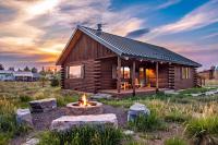 Upscale Designer Log Cabin Cozy Hot Tub Firepit - B&B Driggs