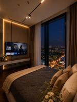 Apartment mit 1 Schlafzimmer und Blick auf den Park