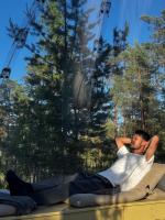 Sleep under the stars in a glass-igloo! - Chambres d'hôtes Finstadbru