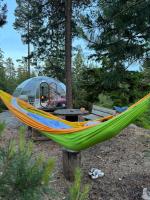 Sleep under the stars in a glass-igloo! - Ferienwohnung Finstadbru