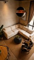 Loft Studio Apartment with one Double Bed and Sofa Bed 
