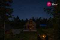 Le Pèlerin - Chalet rustique Écoresponsable en nature - Estrie - Ferienwohnung Notre-Dame-des-Bois