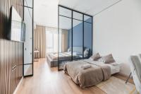 Эстет возле ТРЦ MEGA с 6 спальными местами - Ferienwohnung Almaty