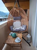 Lovely Rita Studio, modern Studio - balcony and mountain view - center Kaprun - B&B Kaprun