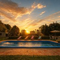 Cabañas de campo con pileta, cancha y quincho - B&B Villa Lía