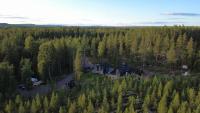 Micro natuurcamping met complete tipitenten bij Nationaal Park Fulufjället - B&B Sörsjön