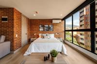 Laureles Apartamento elegante AC Wifi Rapido Recepcion 24H y Gym - Bed and Breakfast Medellín