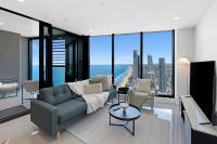 2BR OceanViews Luxury lvl45-Skyhome Meriton - Gym-SkyPool-Sauna - Ferienwohnung Gold Coast