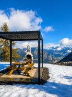 Charmantes Apartment - Le Mazot - Bed and Breakfast Ovronnaz