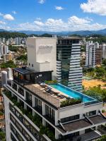 Loft NOVO 309 a 200m Oktoberfest Piscina-Vaga - B&B Blumenau