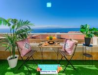 Townhouse Dakota - amazing sea view, pool area and BBQ - B&B Puerto de Santiago
