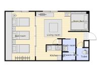 Alphabed 高松中央公園 - Bed and Breakfast Takamatsu