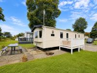 Modern dog-friendly caravan at Bowland Fell in Yorkshire ref 93002PG - B&B Tosside