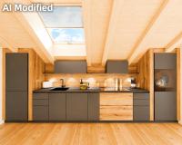 Three-Bedroom Apartment with Mountain View