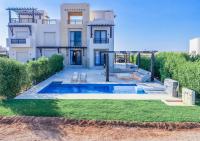 3BR Twin Ancient Sands Villa Private Pool & Lagoon - B&B El Gouna