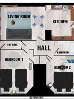 Strathclyde Gate Apartment by Klass Living Hamilton - B&B Cadzow