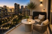Apartment mit 1 Schlafzimmer und Aussicht