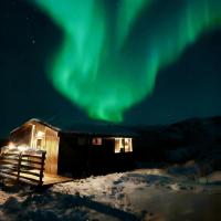 Aurora Cabin and Private Jacuzzi - Chambres d'hôtes Hvolsvöllur