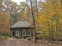 One-of-a-Kind Octagon CabinHot Tub Fire Pit - B&B Morganton
