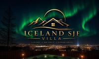 ICELAND SJF Villa, Hot tub & Outdoor Sauna Amazing Mountains and City View Over Reykjavík - Chambres d'hôtes Reykjavik