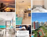 Flat Novo no Boulevard Riviera São Lourenço 150m praia com Enxoval e Estrutura Completa - Bed and Breakfast Bertioga